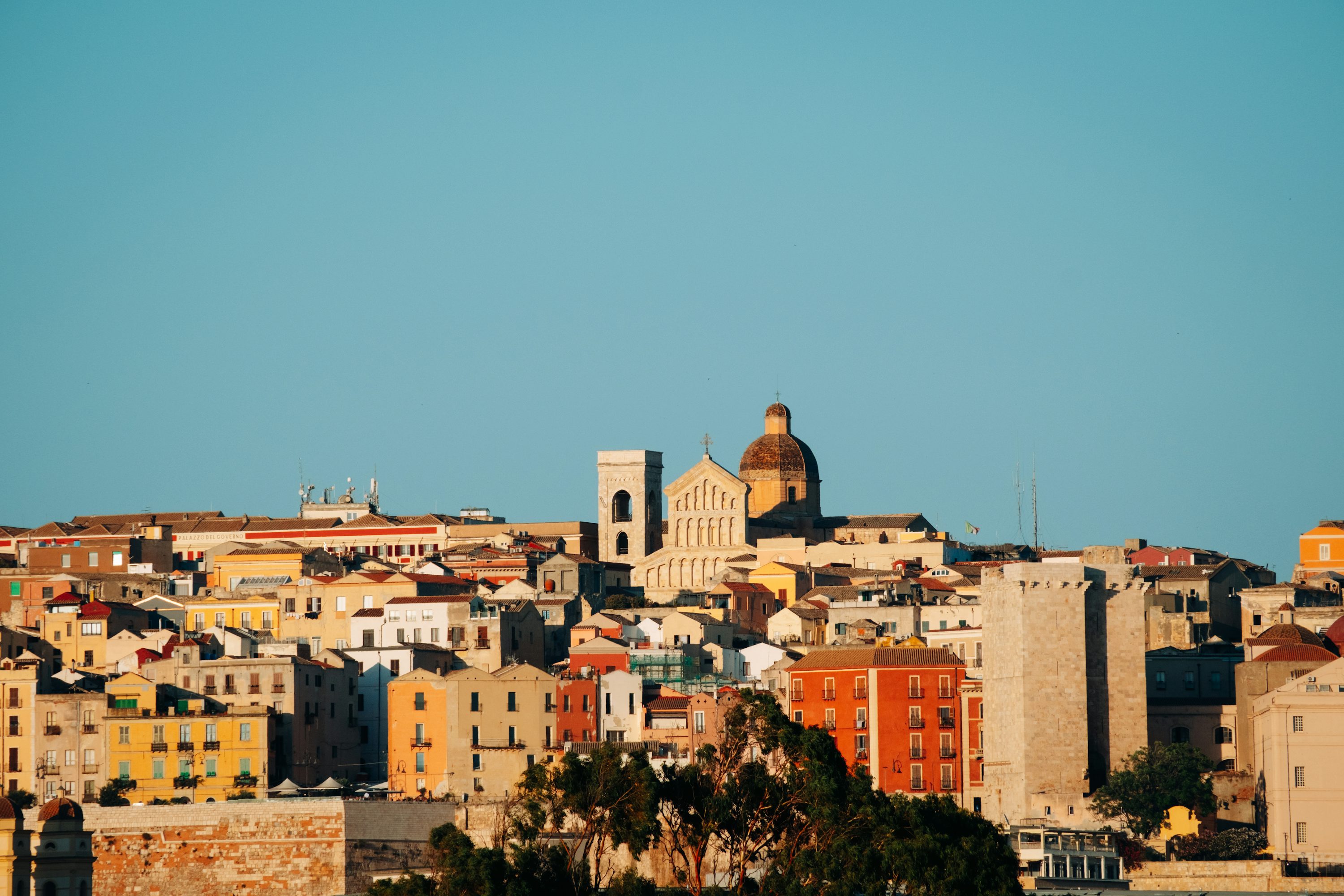 Panorama of Cagliari